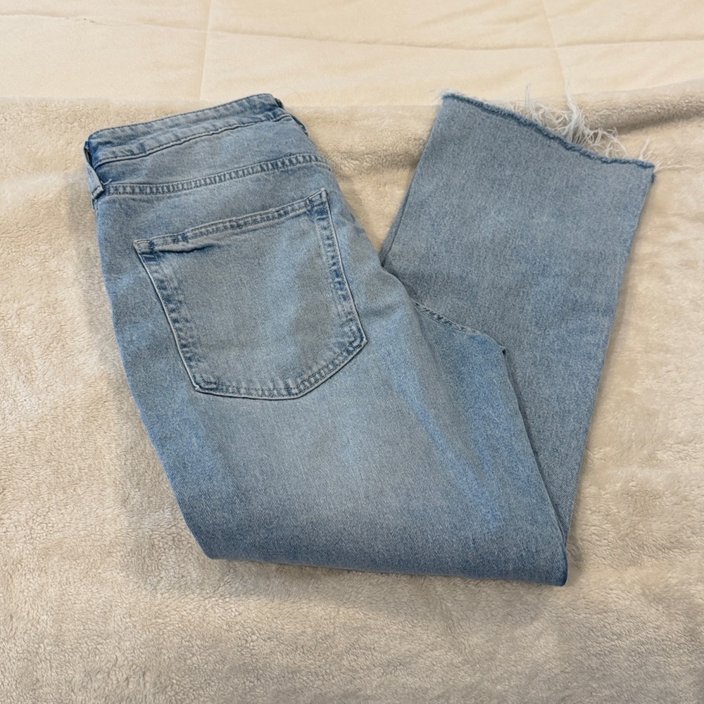 H&M Light Wash Flare Leg Jeans